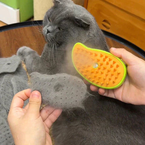 The Perfect Steamy Pet Brush