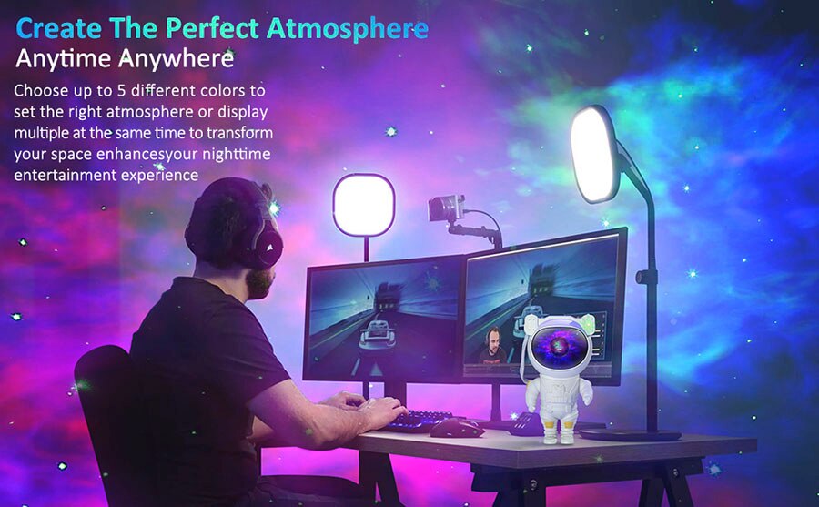 THE PERFECT ASTRONAUT NIGHT LIGHT PROJECTOR
