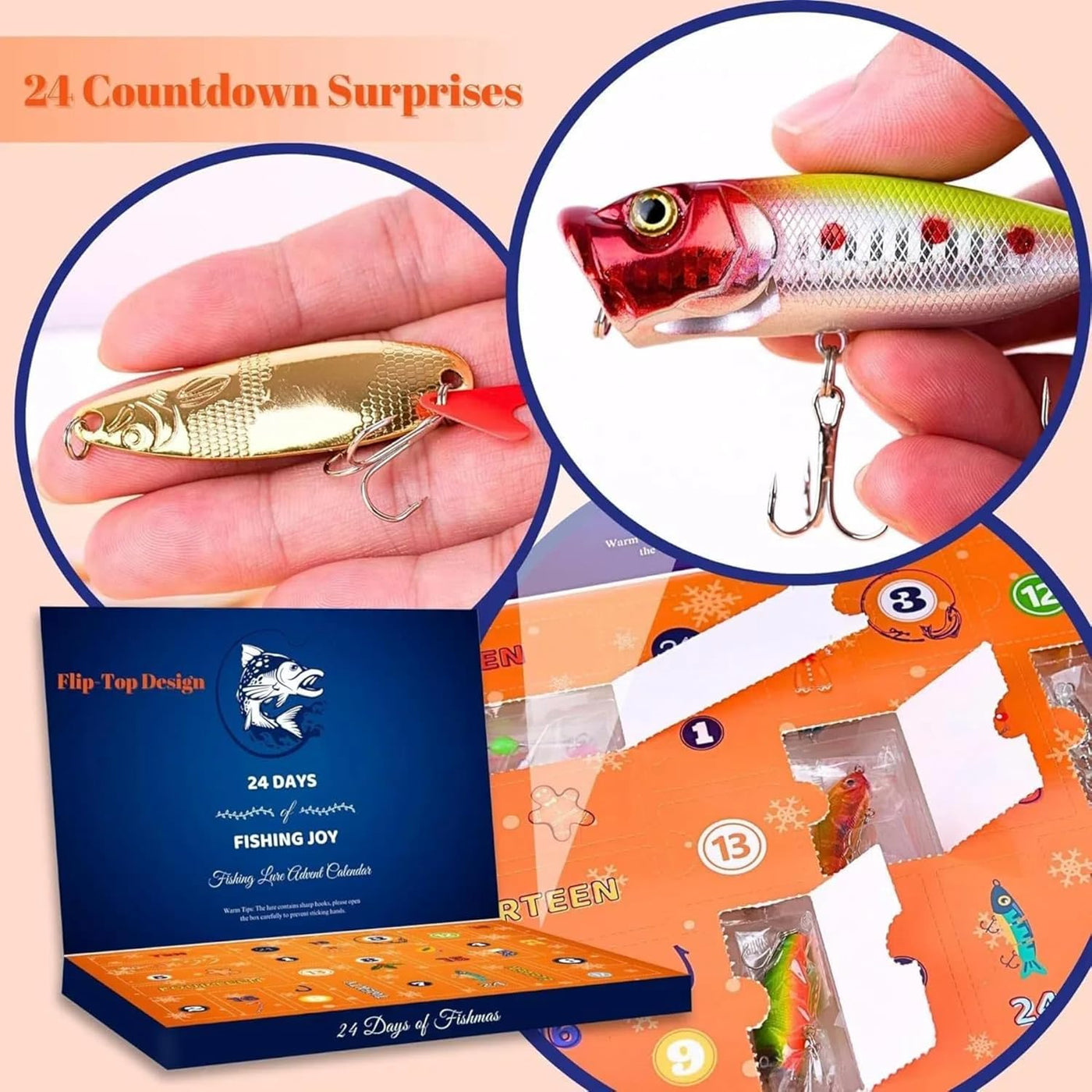 24-Day Fishing Advent Calendar