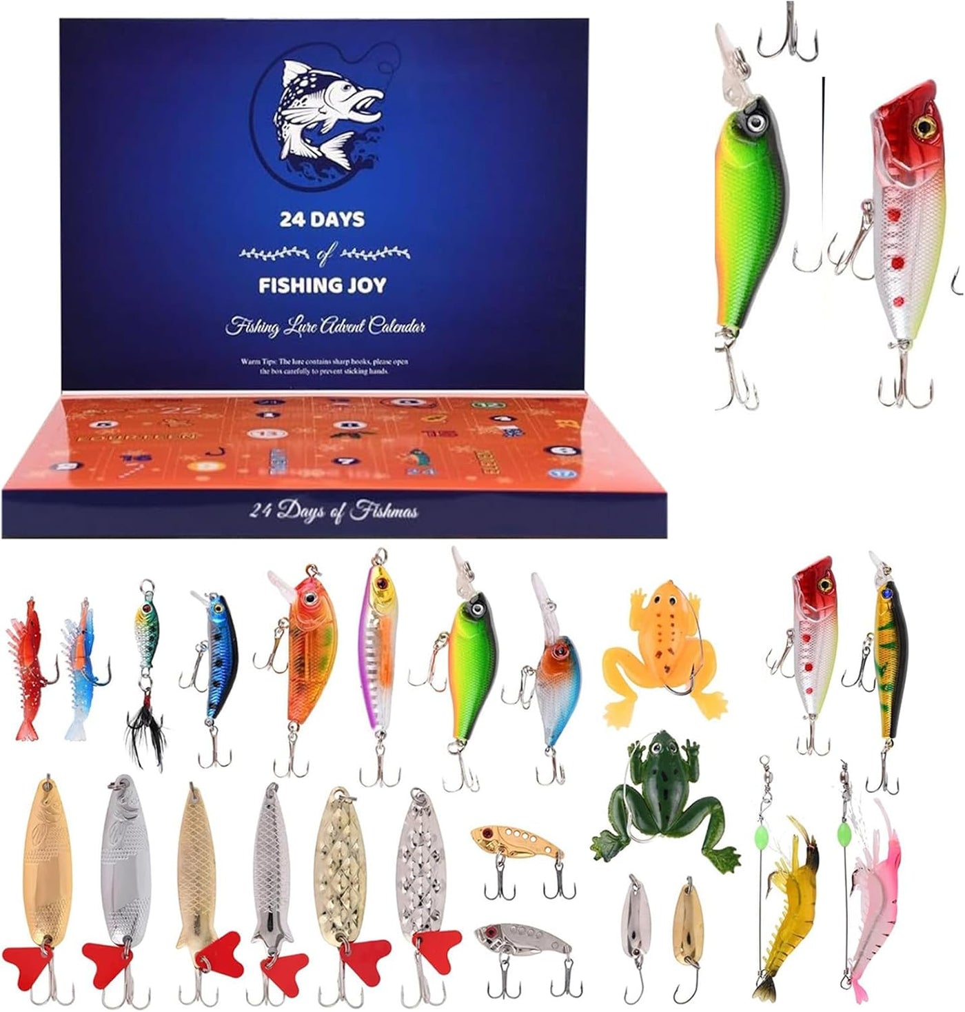 24-Day Fishing Advent Calendar