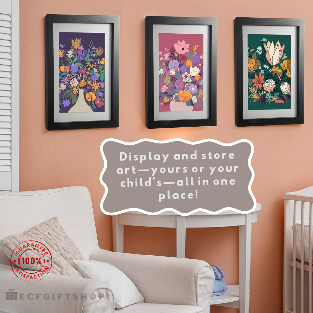 Kids' Magnetic Art Display Frame