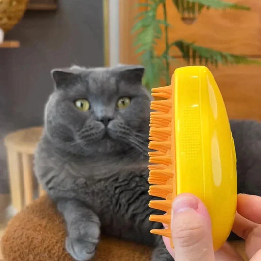 The Perfect Steamy Pet Brush