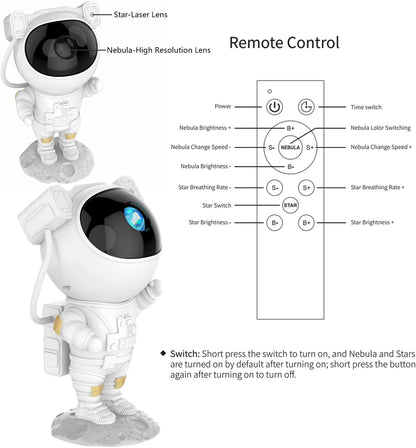 THE PERFECT ASTRONAUT NIGHT LIGHT PROJECTOR